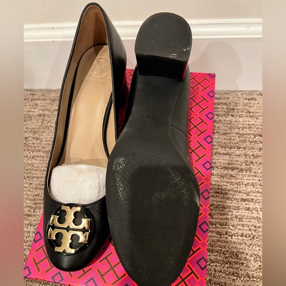 Tory Burch Black Heels - Picture 4 of 5